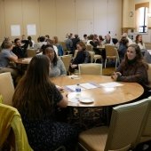 D80 Conference 2019 people at tables