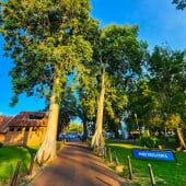 entrance to Fort Zeelandia in Suriname
