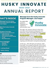 cover of 2020-2021 newsletter