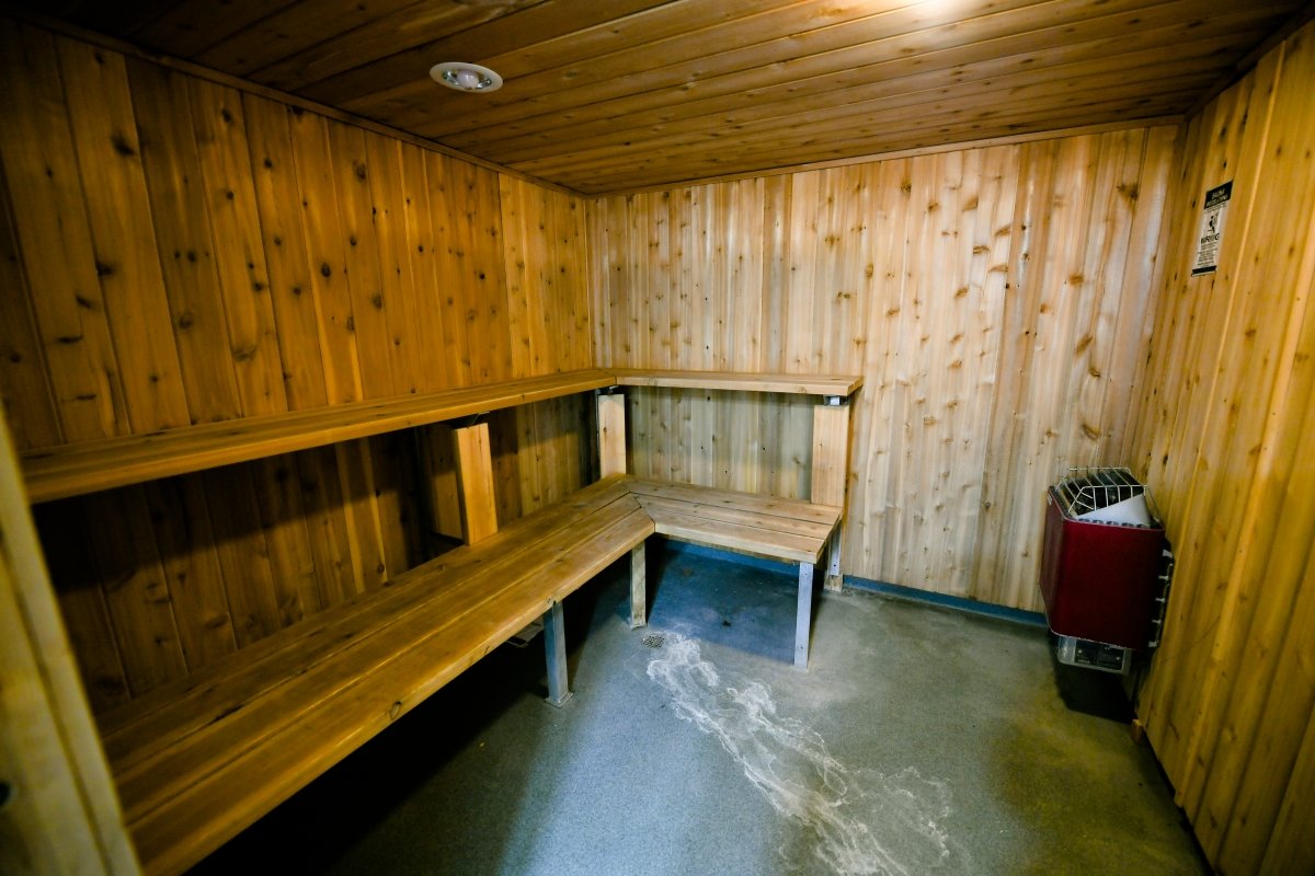 McNair Hall sauna