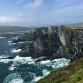 The Kerry Cliffs in Ireland