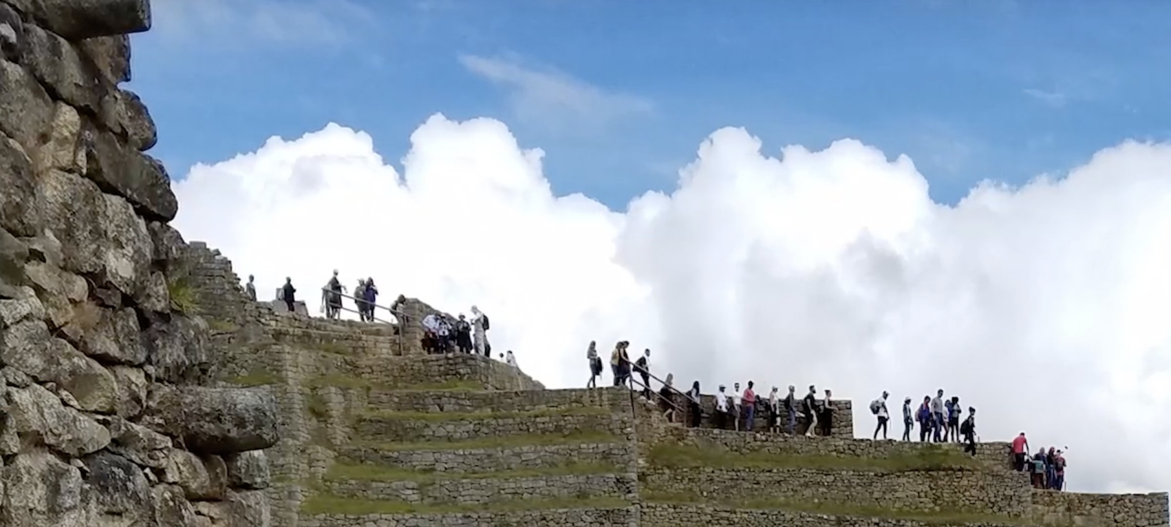 Group on Machu Pichu