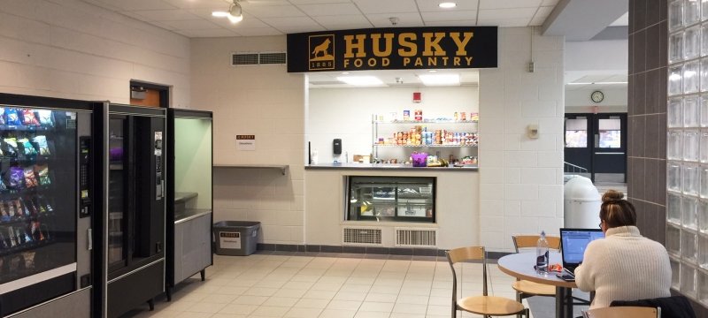 The HuskyFAN pantry.