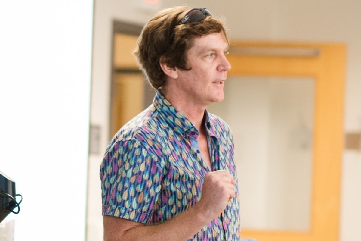 Charles Wallace Teaching a Class