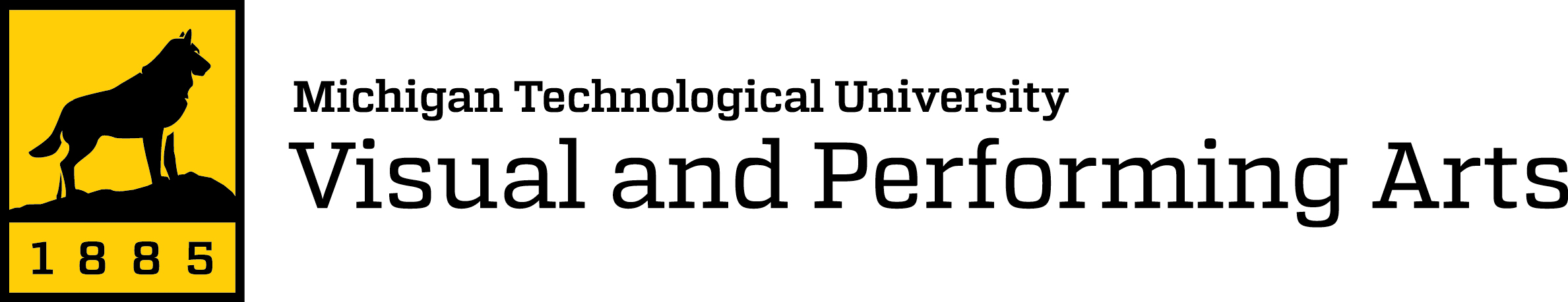 Michigan Tech Department of Visual and Performing Arts logo