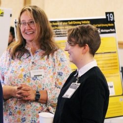 Lisa Casper and Betsy Lehmann Fall Showcase poster session