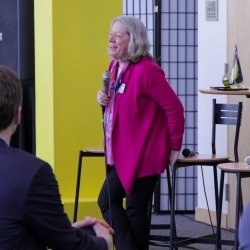 Linda Ott at Computing MTU Showcase Honor Academy