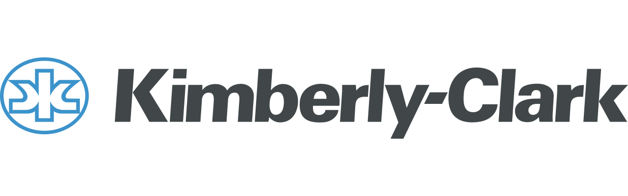Kimberly-Clark logo.