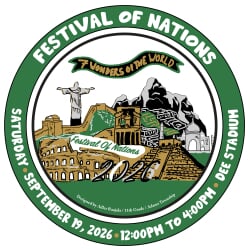 2026 Festival of Nations Colorful Logo 