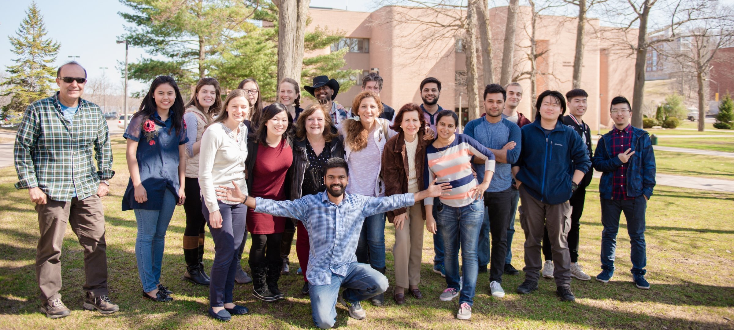 international students at ips tea time event in 2017