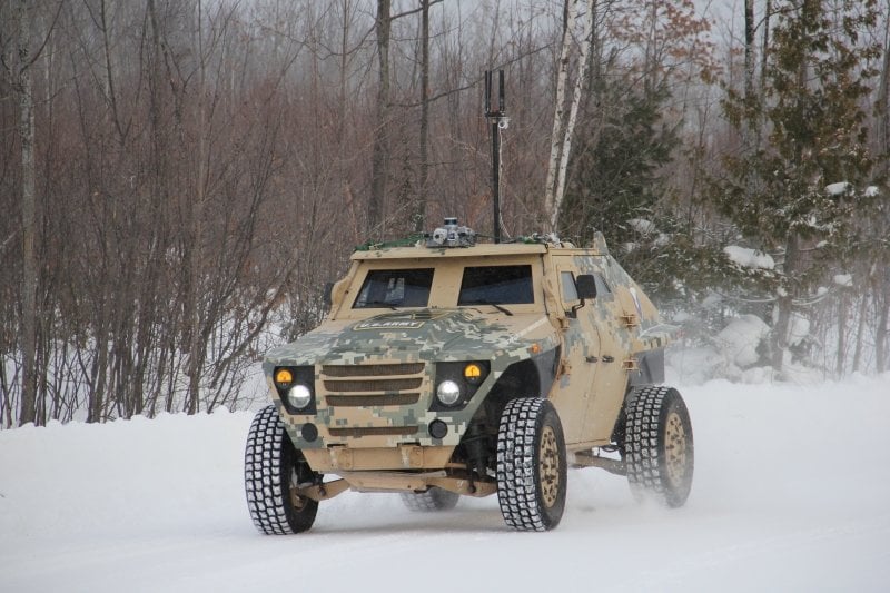 Fed Alpha driving on snow