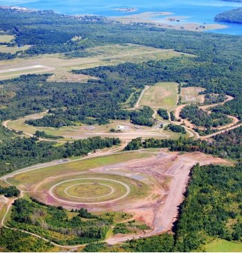 KRC test course aerial.