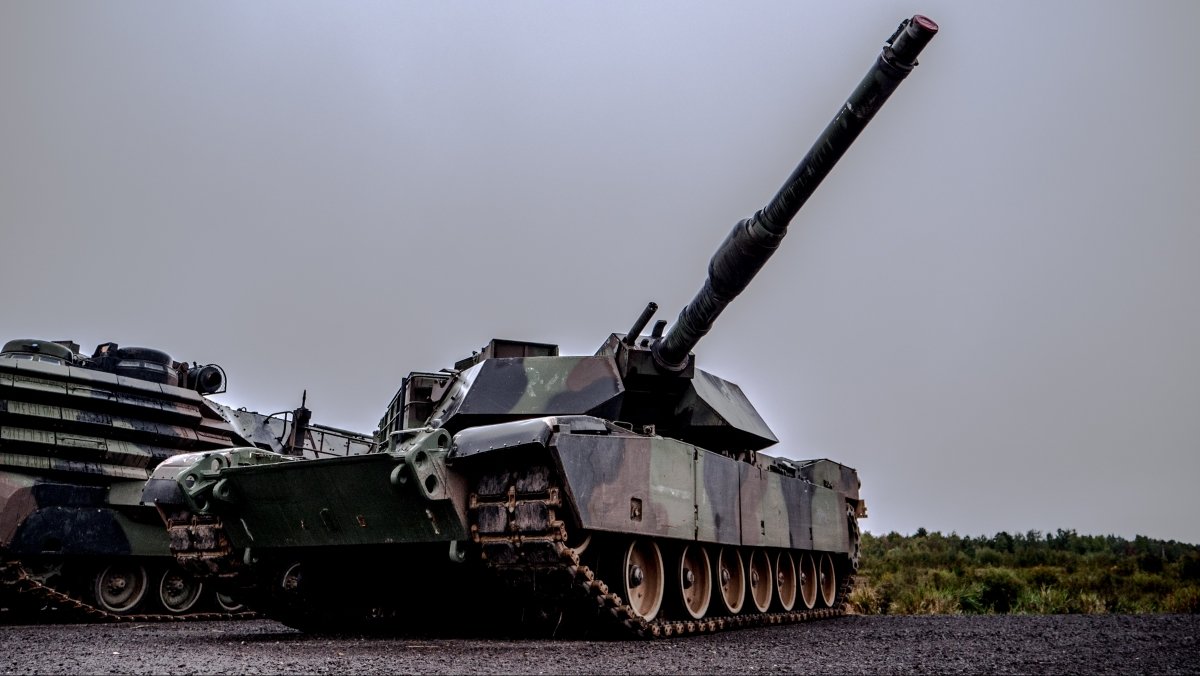 A military tank