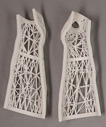 3-D printed wrist cast.