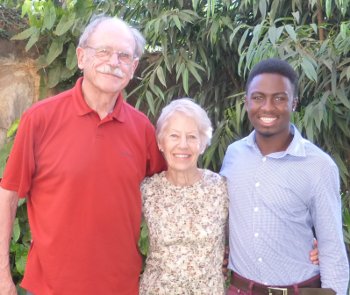 Jim and Jan Tanis with Brian.