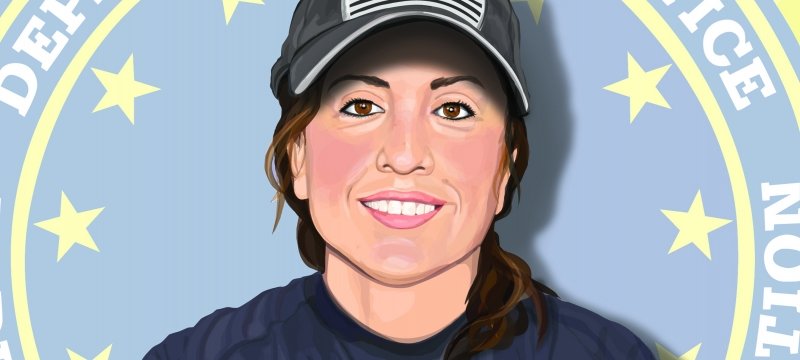 Illustration of Nicole Lopez.