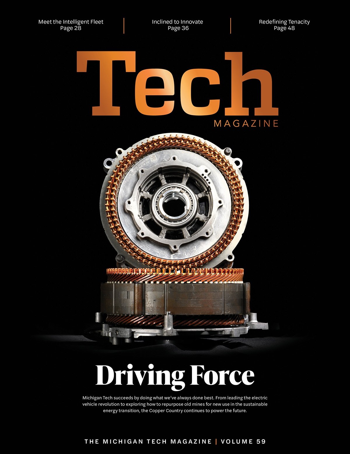 2023 Tech Magazine cover image