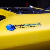 Simple Unmanned, LLC decal on the SimpleScan.