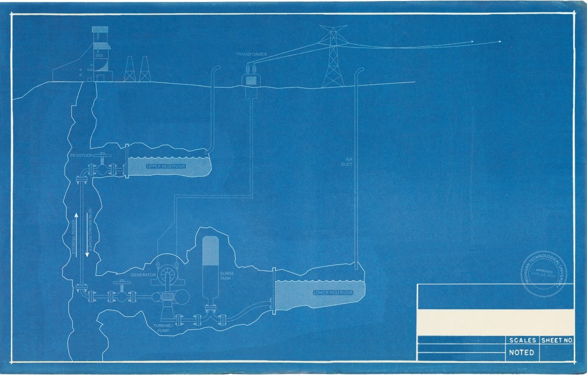 Blueprint, described in caption.