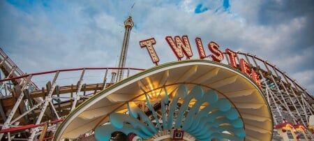 A marvel of wooden coaster engineering, Twister at GrÃ¶na Lund in Stockholm, Sweden, packs big thrills into a compact footprint. Nestled along the parkâ€™s waterfront, its classic yet innovative design weaves through other coasters for a one-of-a-kind, high-speed experience.