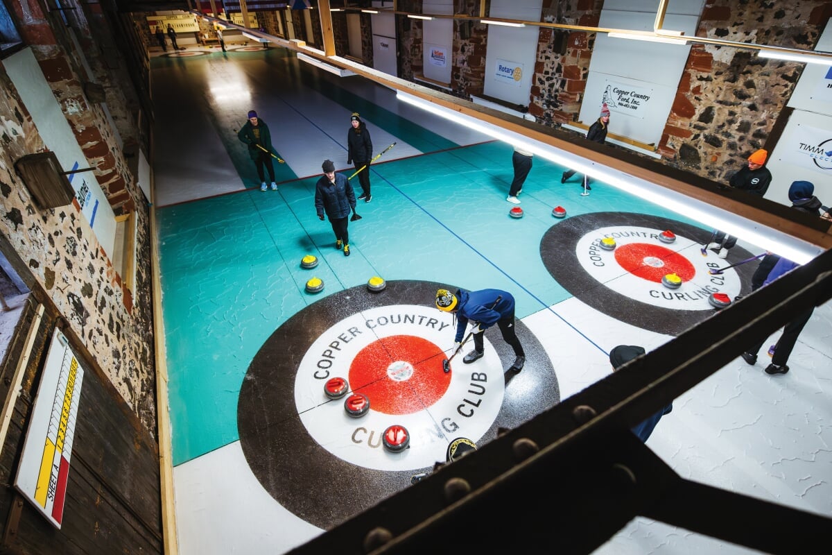 Curling Club playing at the Calumet Drillhouse.