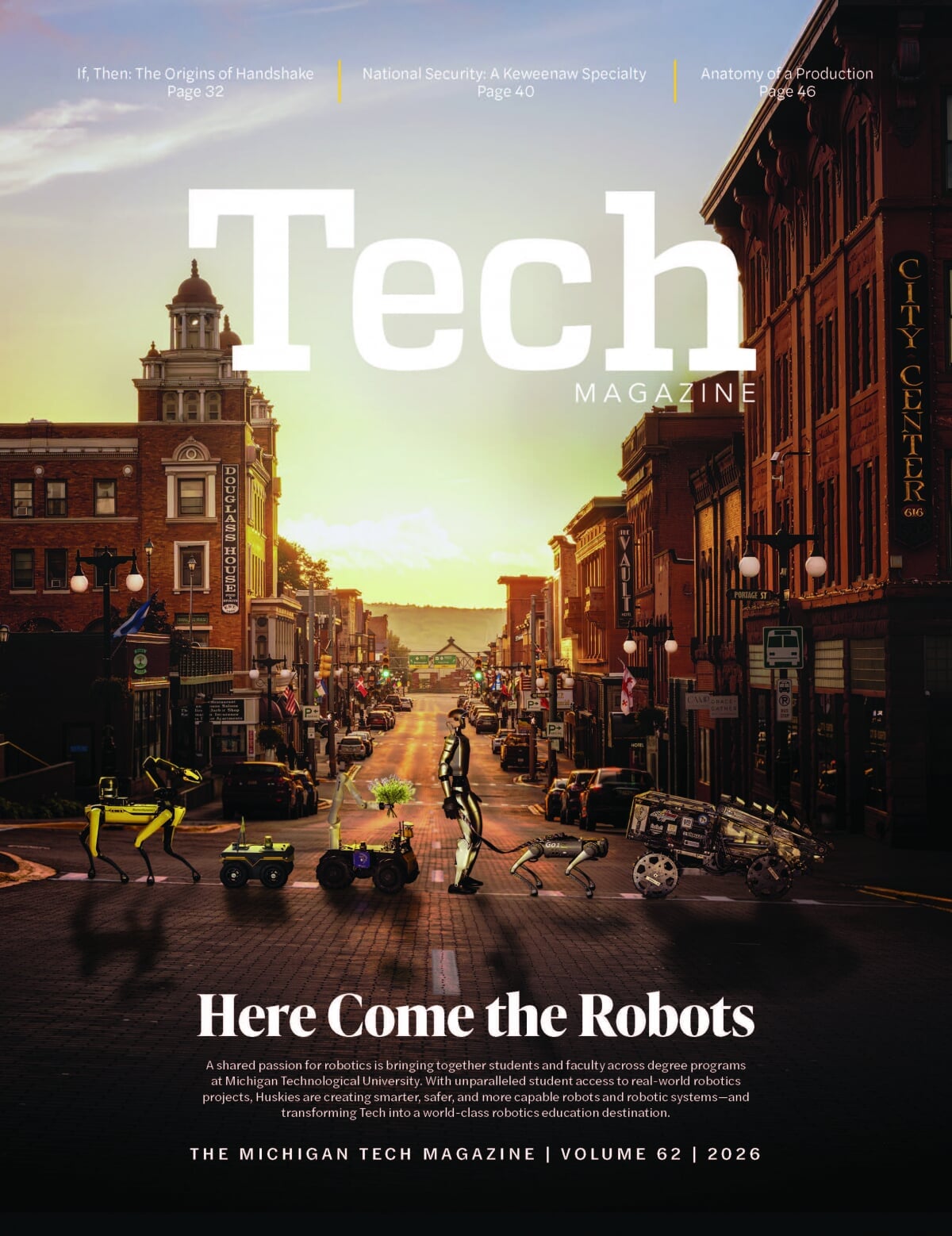 2026 Michigan Tech Magazine cover image