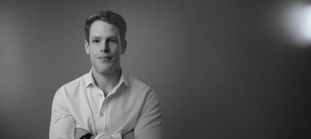 Handshake co-founder Garrett Lord cold-called his way into high-level internshipsâ€”then leveraged what he learned to help fellow Huskies and ultimately, young career professionals across the nation. (Image courtesy of Handshake)