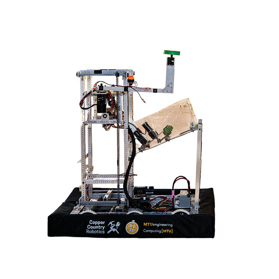 Blizzard T Robot, a rectangular base and a tower rising up on the left.