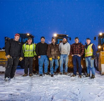 Pictured left to right are Nathan Maki, Peter ?Buster? Anttila, Jerod Ledgerwood, Brian Pichette, Bill Vater, Jim Hill, and Dave Usitalo