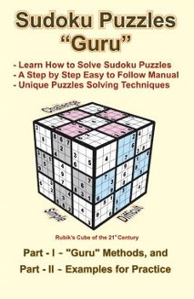 Sudoku Puzzles "Guru" book cover.