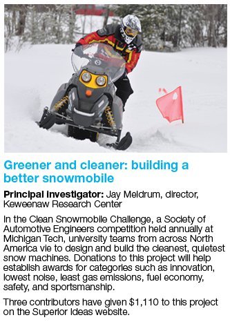 Greener and cleaner: building a better snowmobile