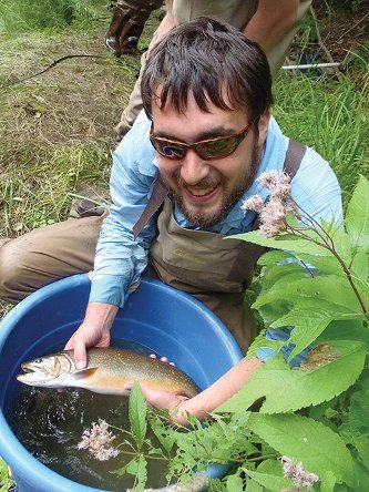 Restoring coaster brook trout spawning sites