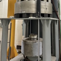 HIP Hot isostatic press close up