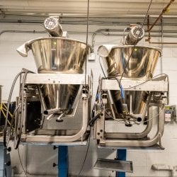 Large polymer mixers.