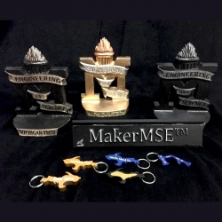 Casting, extruding, and etching are among the capabilities.