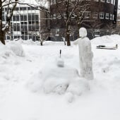 snow sculpture