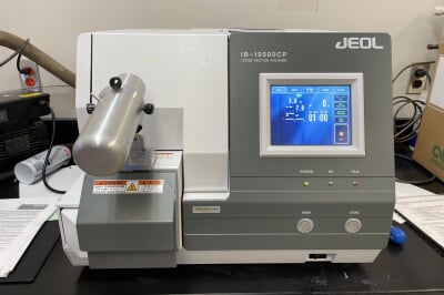  Cross Section Polisher (JEOL IB-19500CP Ion Mill)
