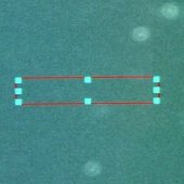 Drawn rectangle