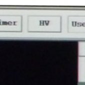 FIB HV button.