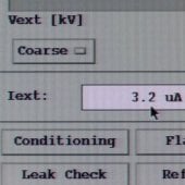 Iext extraction current