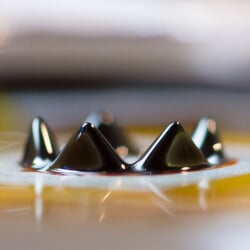 Example of an Ionic Liquid FerroFluid Microthruster