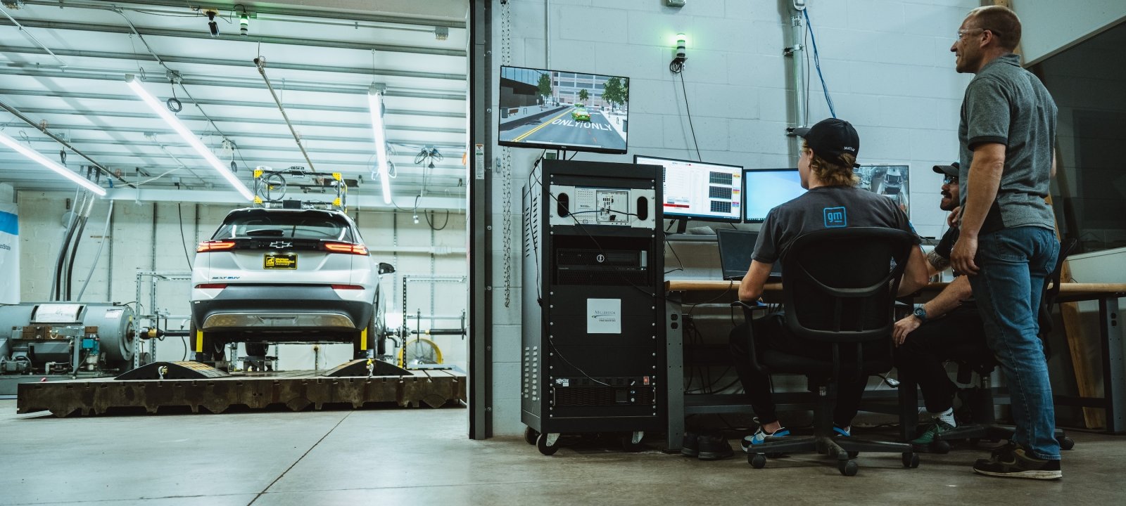 Automotive systems in the APS Lab.
