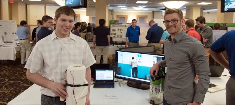 Seniors at the Design Expo