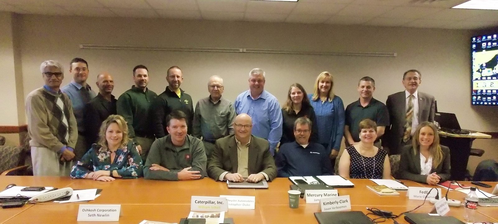 Group picture of the external advisory board