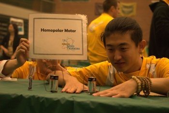 Homopolar Motor demo