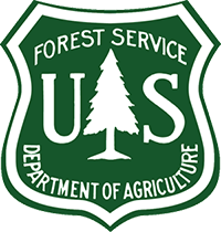 US Department of Agriculture Forest Service logo.