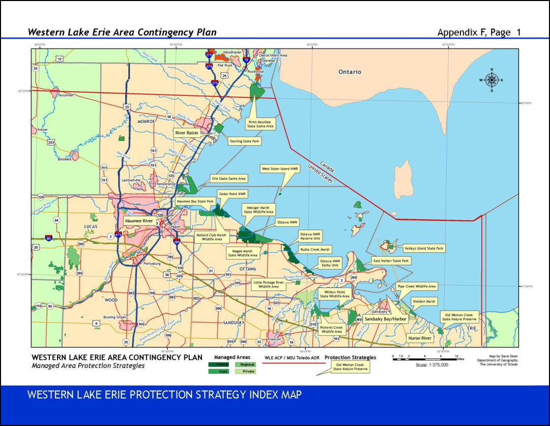Lake Erie Dumping Grounds Map - Printable Maps Online