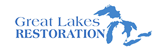 Great Lakes Restoration logo.