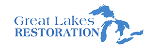 Great Lakes Restoration logo.