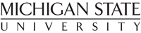 Michigan State University logo.